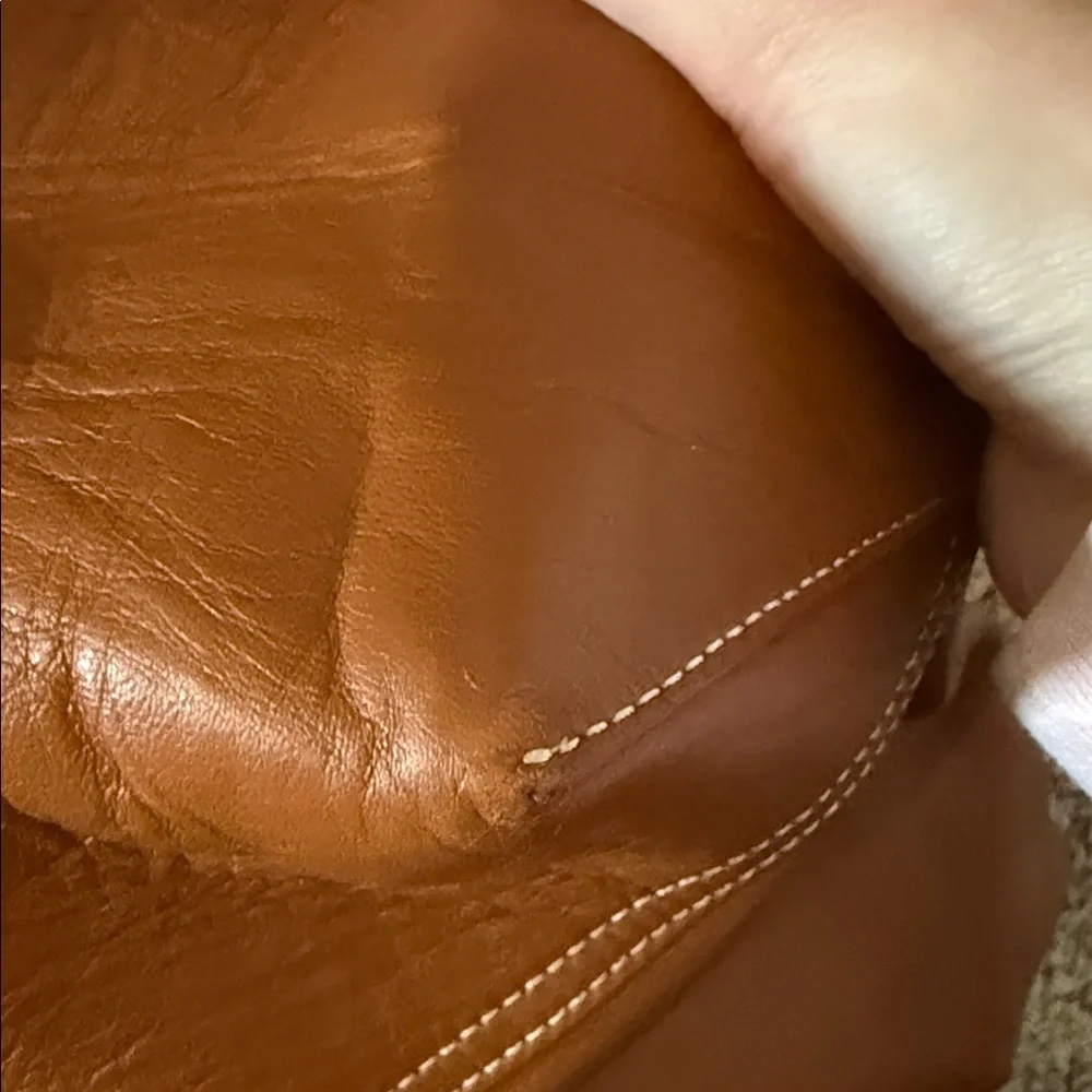 J.Crew Genuine Leather Tote / Shoulder Bag